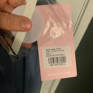 Dusty Blue KIKO Birdy Grey Bridesmaid Dress